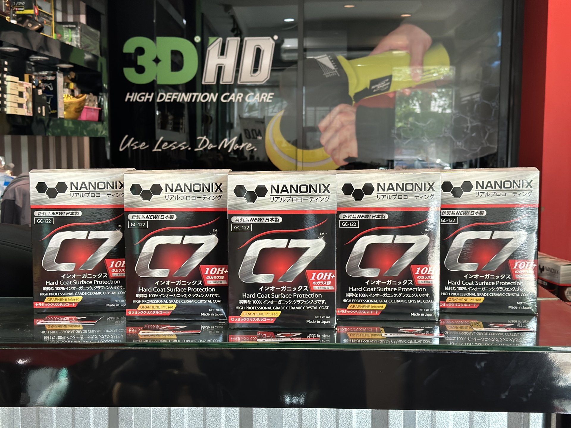 NANNONIX C7 เคลือบแก้วพร้อมบัตรรับประกัน
