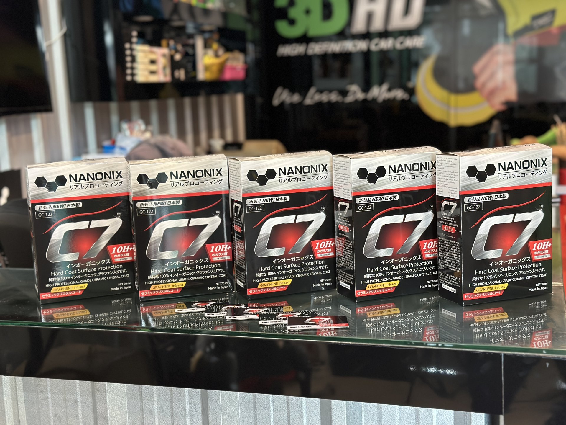 NANNONIX C7 เคลือบแก้วพร้อมบัตรรับประกัน