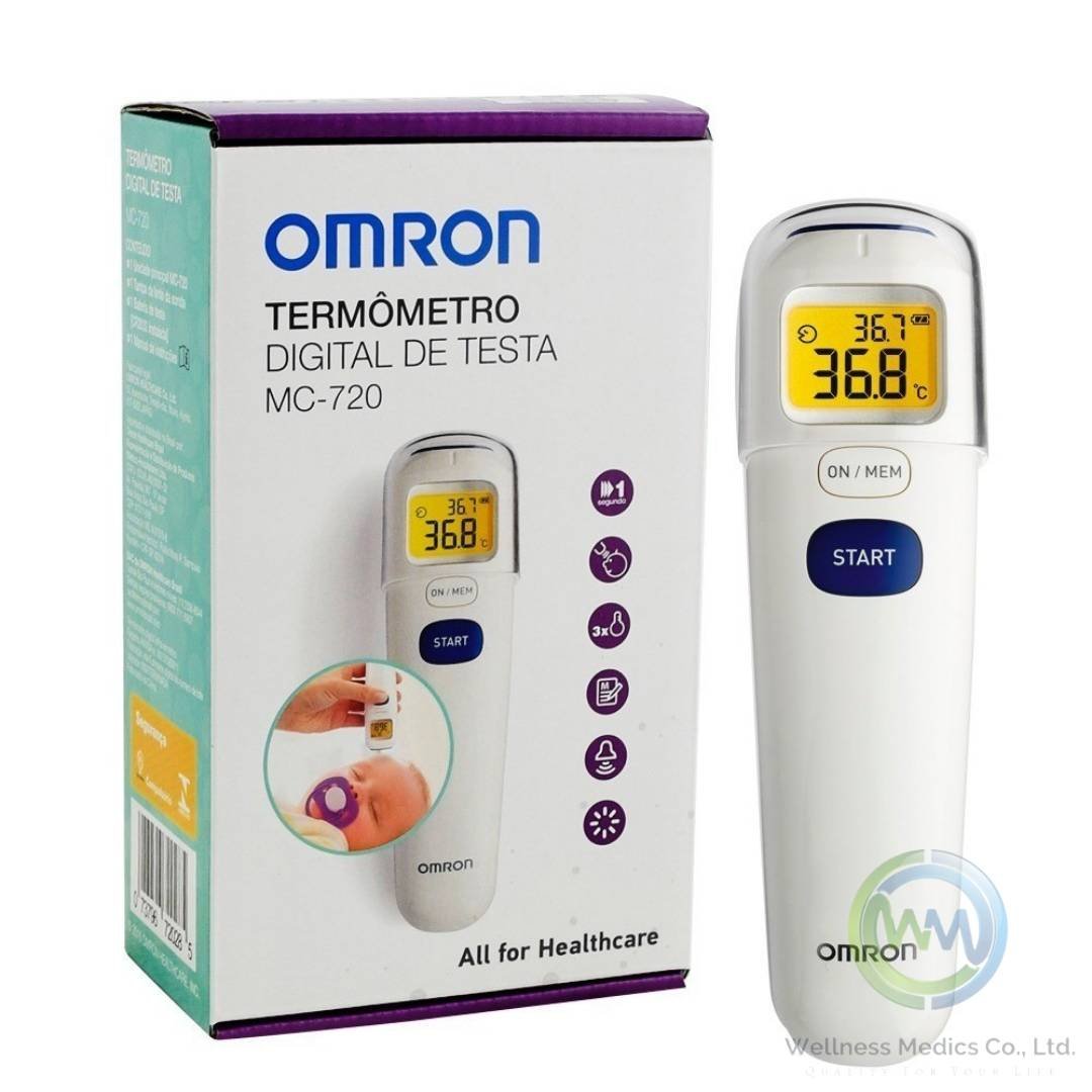 เครื่องวัดอุณภูมิทางหน้าผาก OMRON Thermometer MC-720