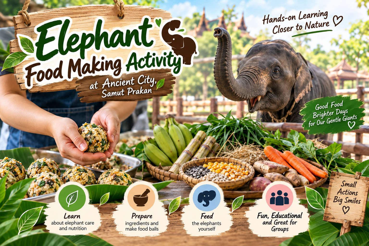 Elephant Food Making Activity