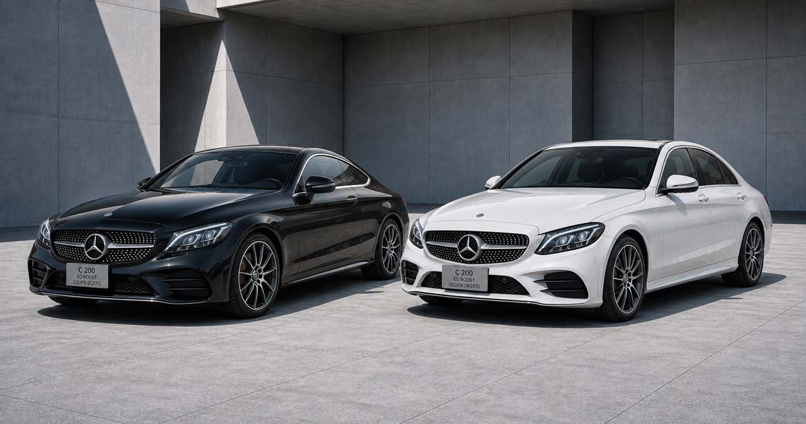 เปลี่ยนแบตเตอรี่ BENZ C200 EQ Boost (W205/C205) แบตหมด ราคาถูก ติดตั้ง ฟรี!