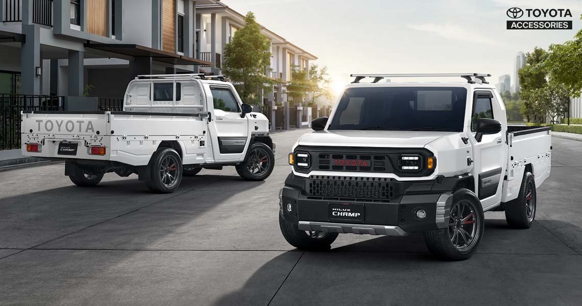 เปลี่ยนแบตเตอรี่ Toyota Hilux Champ 2024 แบตหมด ราคาถูก ติดตั้ง ฟรี!