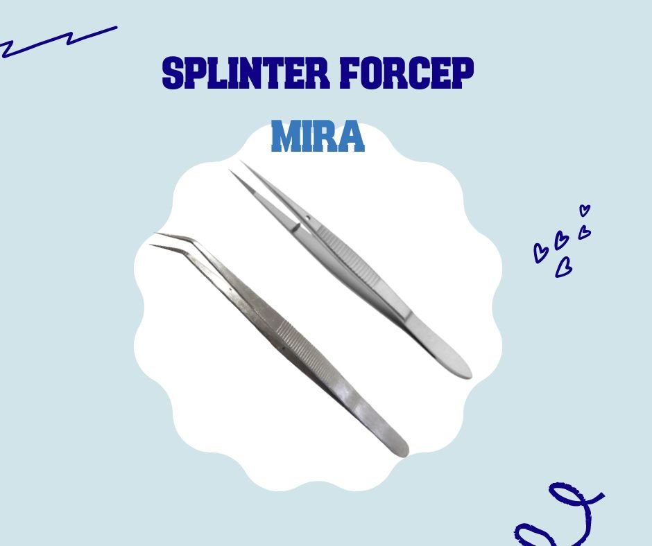 Splinter Forcep ยี่ห้อ MIRA - jetmt