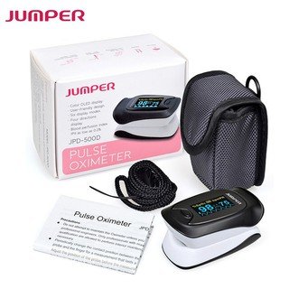 เครื่องวัดออกซิเจนปลายนิ้ว JUMPER Fingertip Pulse Oximeter รุ่น JPD-500D (จอ LED)