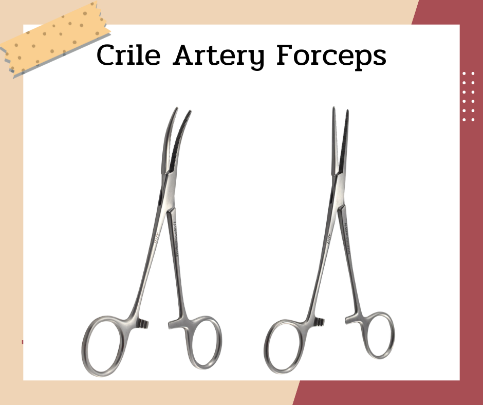 Crile Artery Forceps คีมจับเส้นเลือด - Hilbro