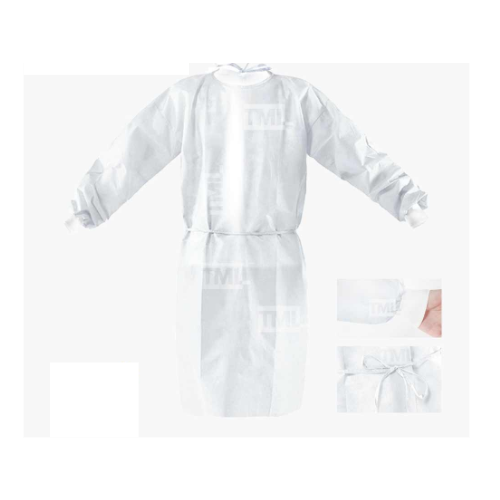Medline Medium Weight Multi Ply Fluid Resistant Isolation Gown - NON27SMS2,  NON27SMS2XL | Vitality Medical