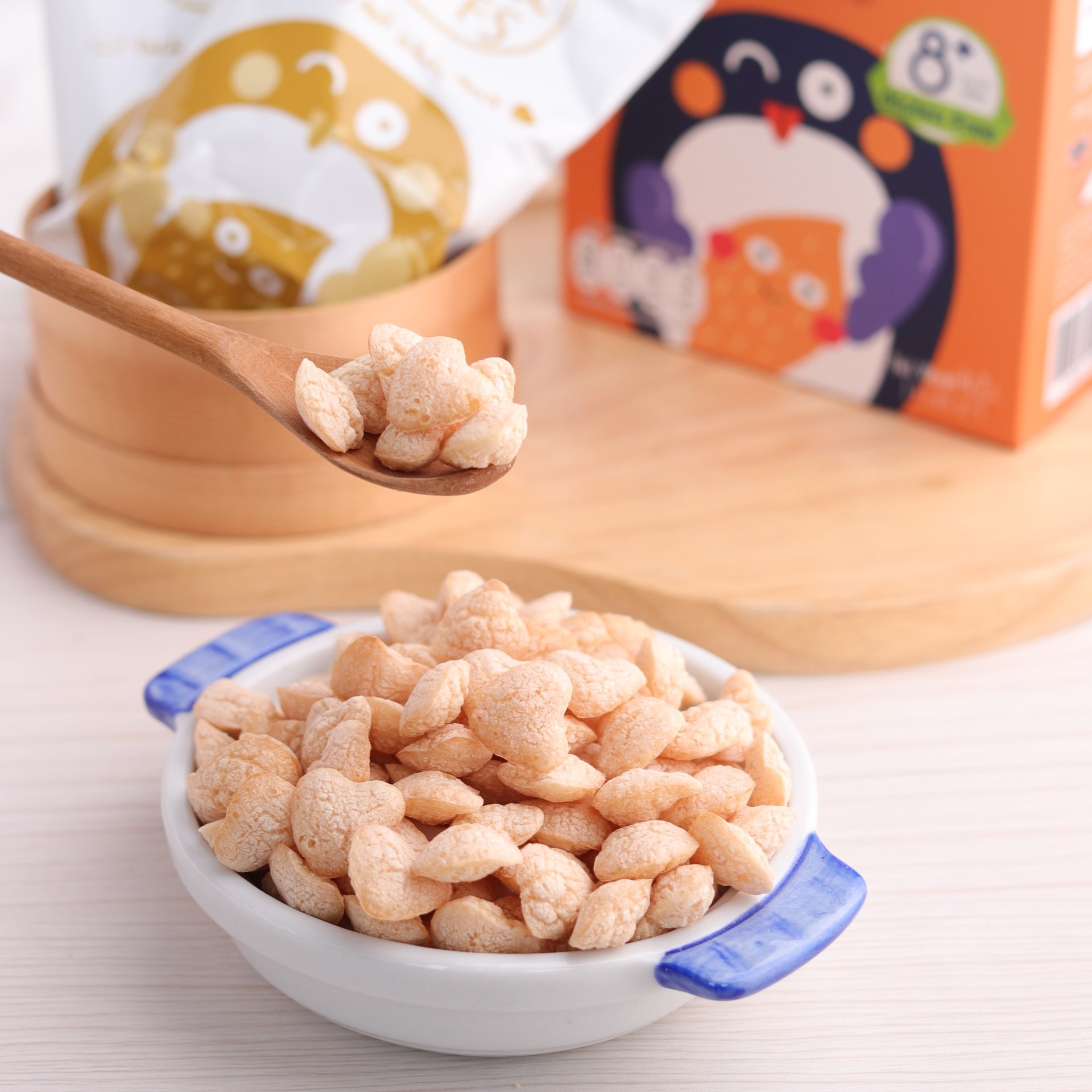 Freedom Rice Pufffs Organic Rice Puffs With Sweet Potato And Orange Flavour
