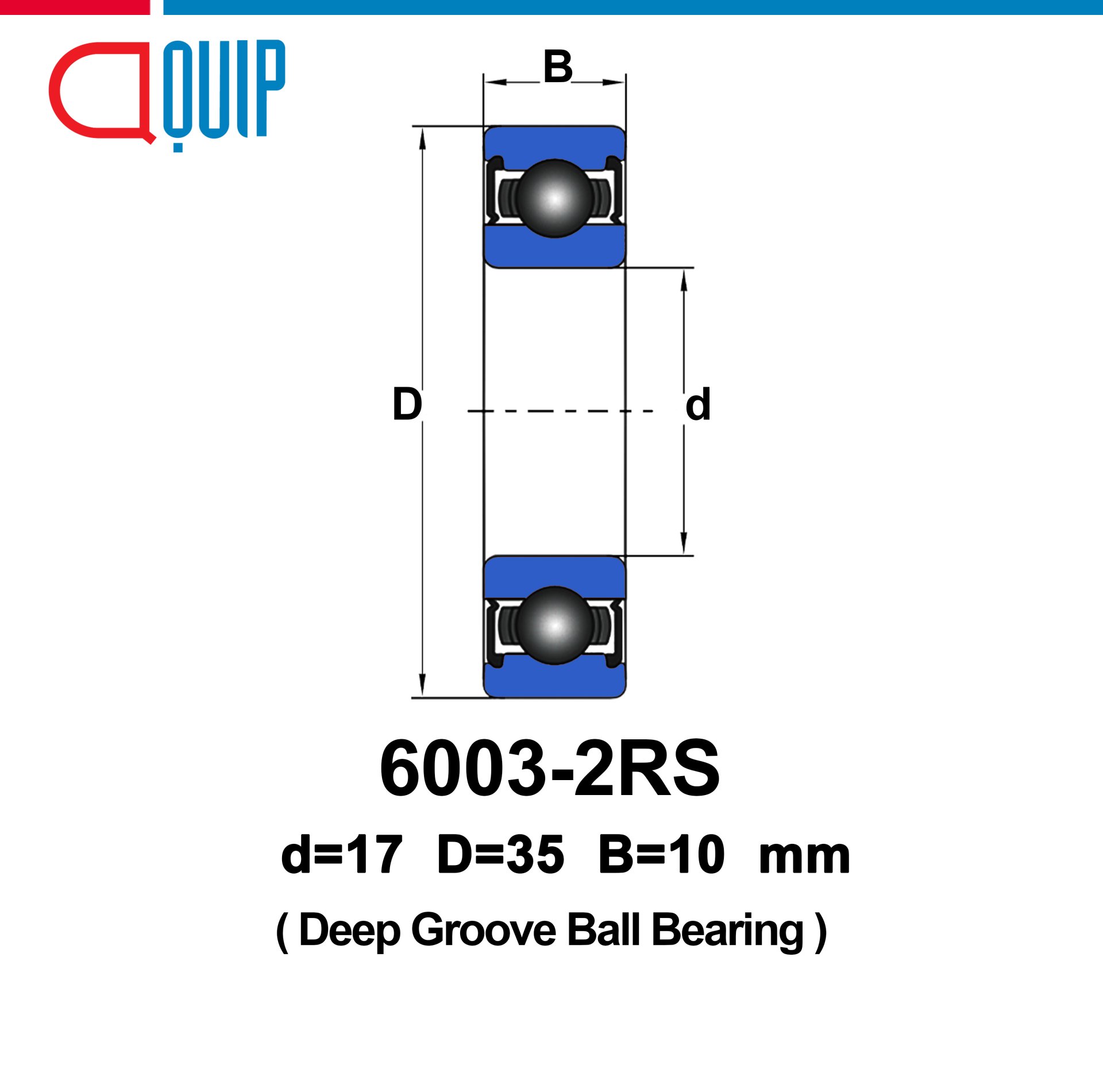 CUSCINETTO SKF RADIALE AD UNA CORONA DI SFERE 6003 2RS 17 X 35 X 10 Mm - Foto 8