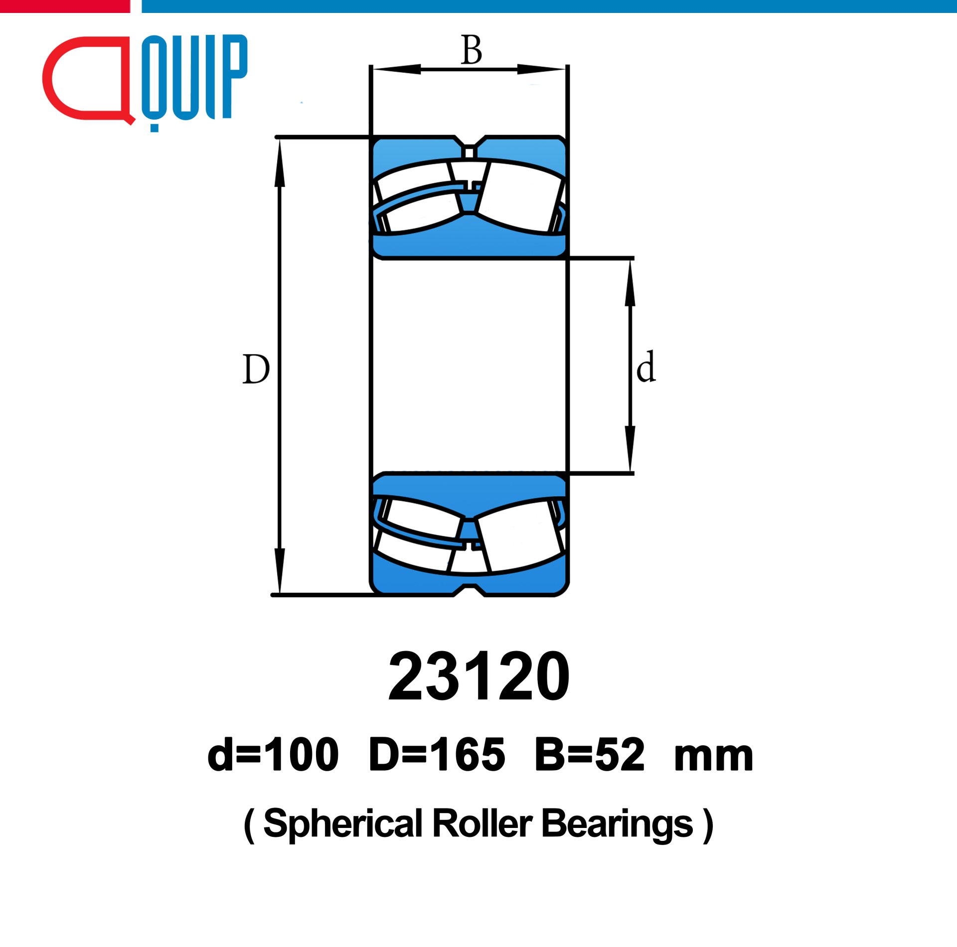 23120 23120 ( 23120 CA/W33 ) SPHERICAL ROLLER BEARINGS
