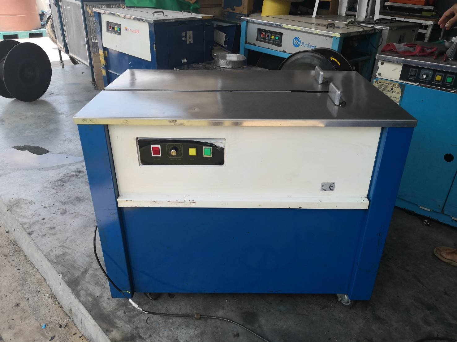 งานซ่อมเครื่องรัดกล่อง 17/6/62 งานซ่อมเครื่องรัดกล่อง 17/6/62