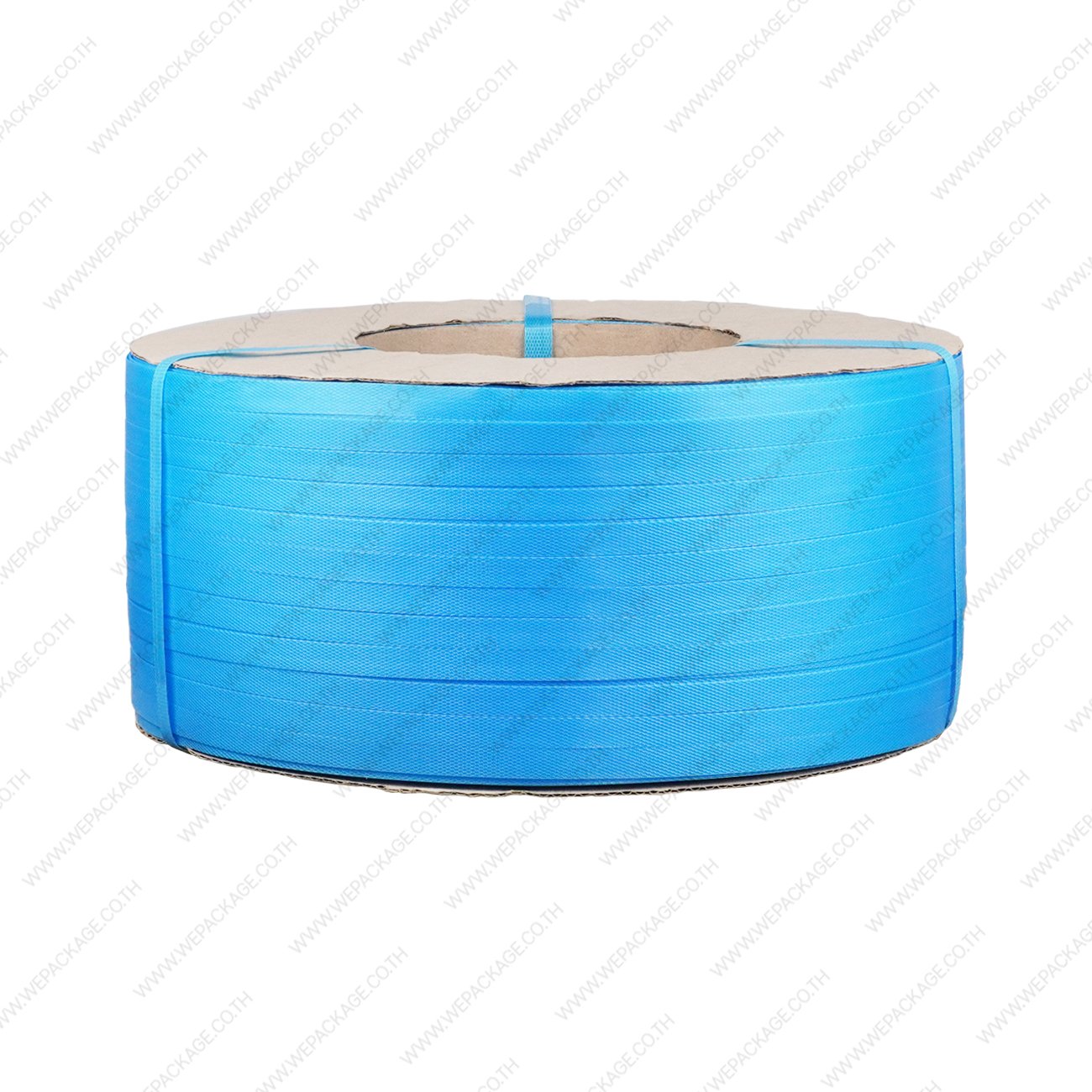สายรัด PP สีฟ้า 15mm x 0.6mm 2500m เม็ดใหม่ 100% | SGS RoHS