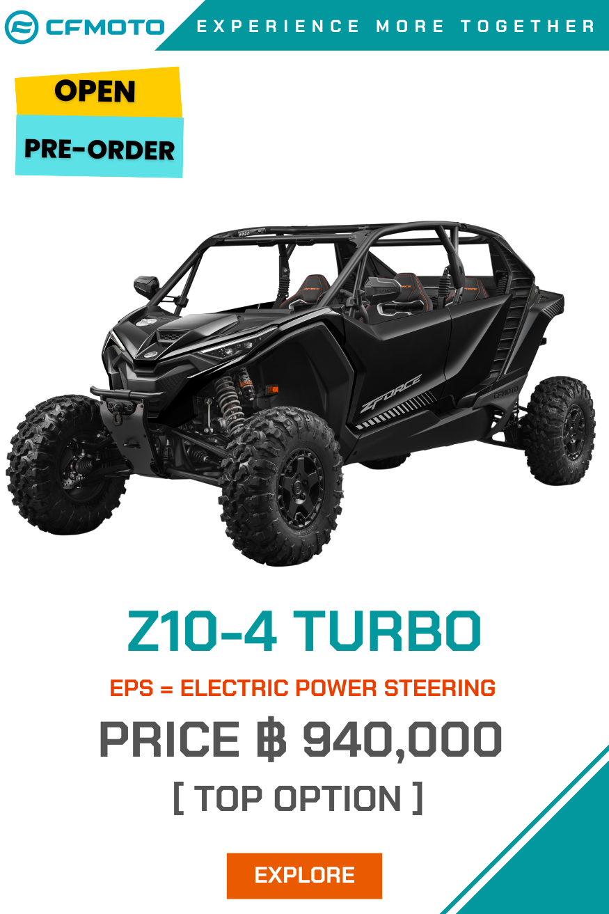 Z10-4 Turbo UTV THAILAND CFMOTO  4Doors