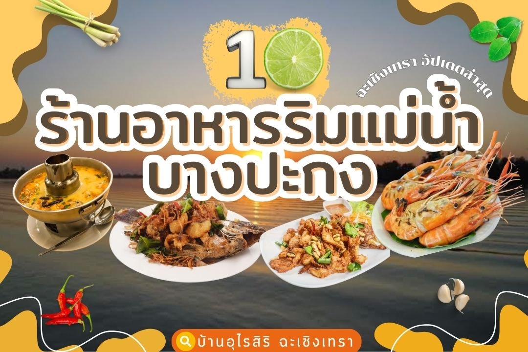 10 ร้านอาหารริมแม่น้ำบางประกงจังหวัดฉะเชิงเหรา อัปเดตใหม่ล่าสุด 10 ร้านอาหารริมแม่น้ำบางประกงจังหวัดฉะเชิงเหรา อัปเดตใหม่ล่าสุด