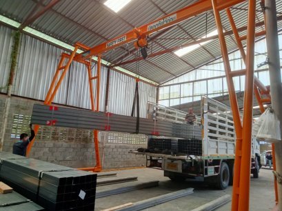เครนสนามในโรงงาน เครนสนามในโรงงาน