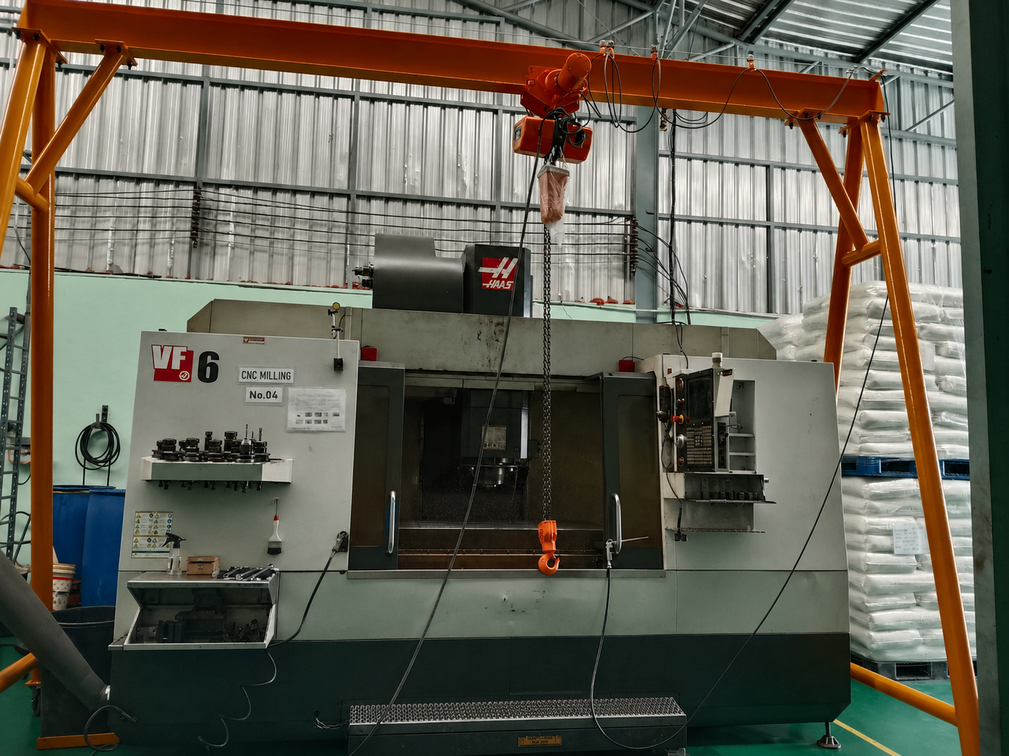 เครนเอเฟรม A-Frame Crane สำหรับโรงงานอุตสาหกรรม
