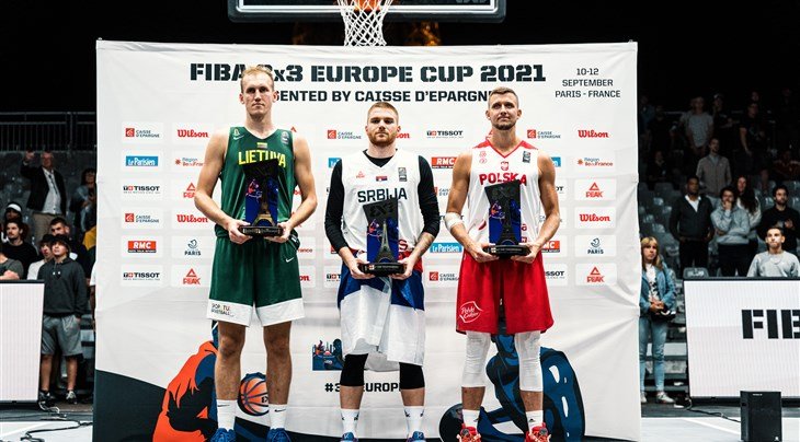 PASAJLIC ได้รางวัล MVP รายการ FIBA 3X3 EUROPE CUP Presented by CAISSE D'EPARGNE PASAJLIC ได้รางวัล MVP รายการ FIBA 3X3 EUROPE CUP Presented by CAISSE D'EPARGNE