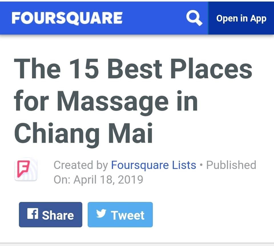 The 15 Best Places for Massage in Chiang Mai