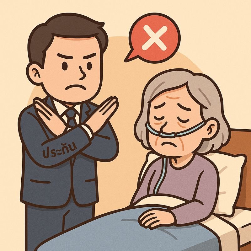 เหตุที่บริษัทประกันไม่จ่ายเงิน - ประกันชีวิต ประกันสุขภาพ