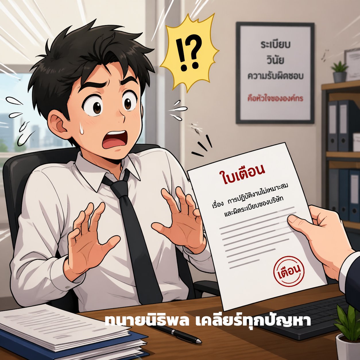 หนังสือเตือนต้องทำอย่างไรจึงใช้ได้ตามกฎหมาย