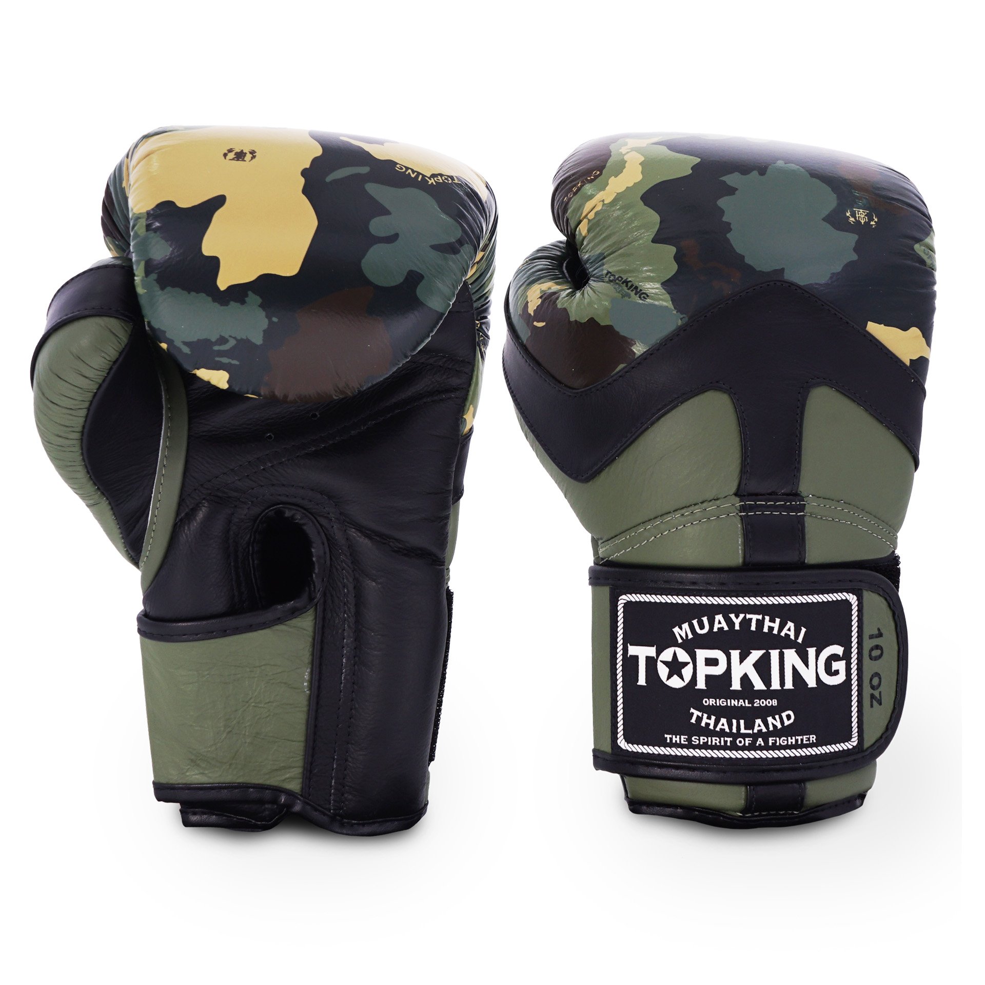 TOPKING GLOVES GREEN CAMOUFLAGE
