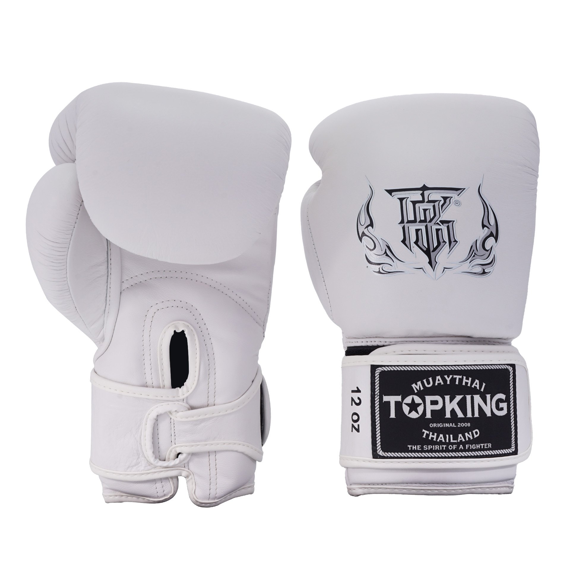 Top King GLOVES DOUBLE LOCK — WHITE