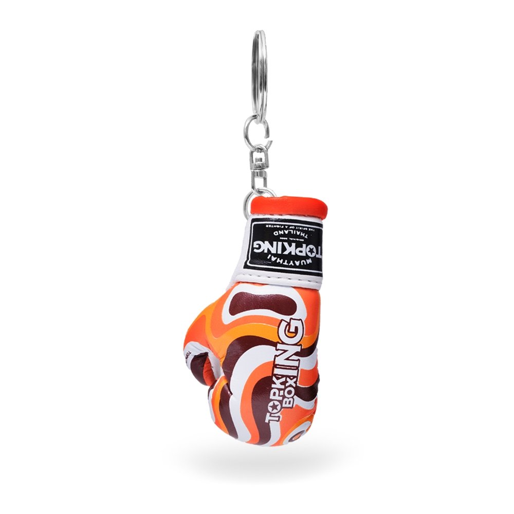 TOPKING ORANGE LAVA MINI GLOVES KEY RINGS