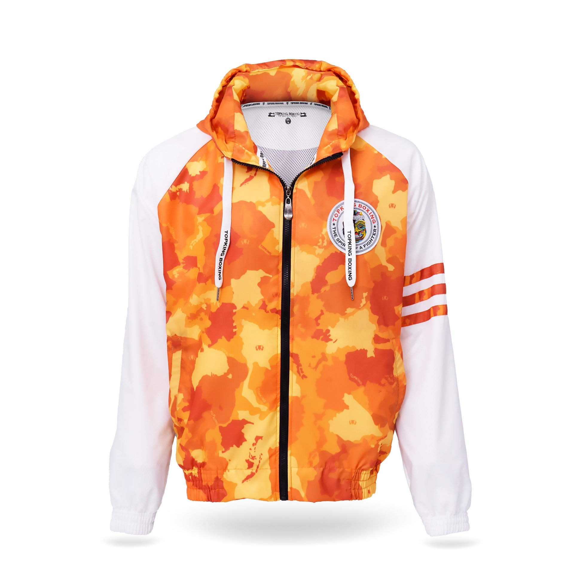TOPKING ORANGE CAMOUFLAG JACKET