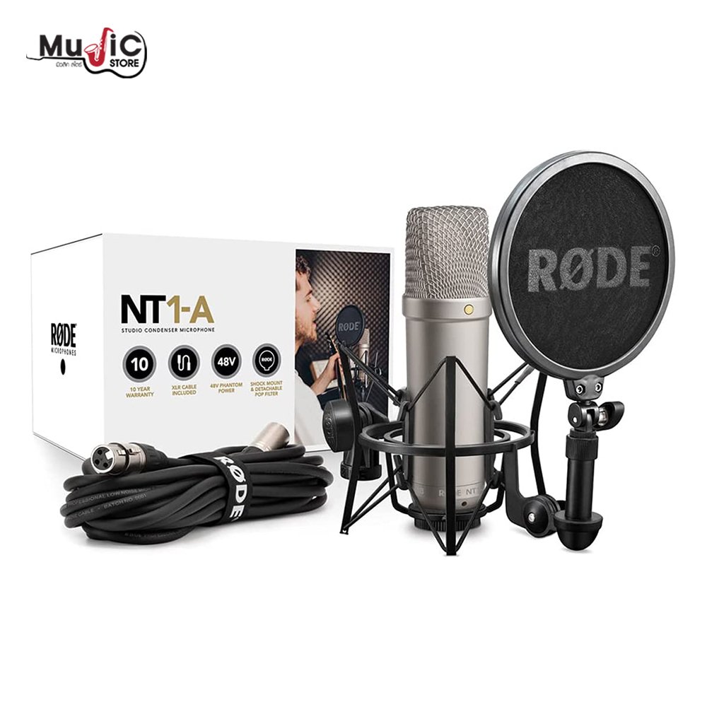 RODE NT1-A Complete Vocal Recording Bundle - musicstoreshop