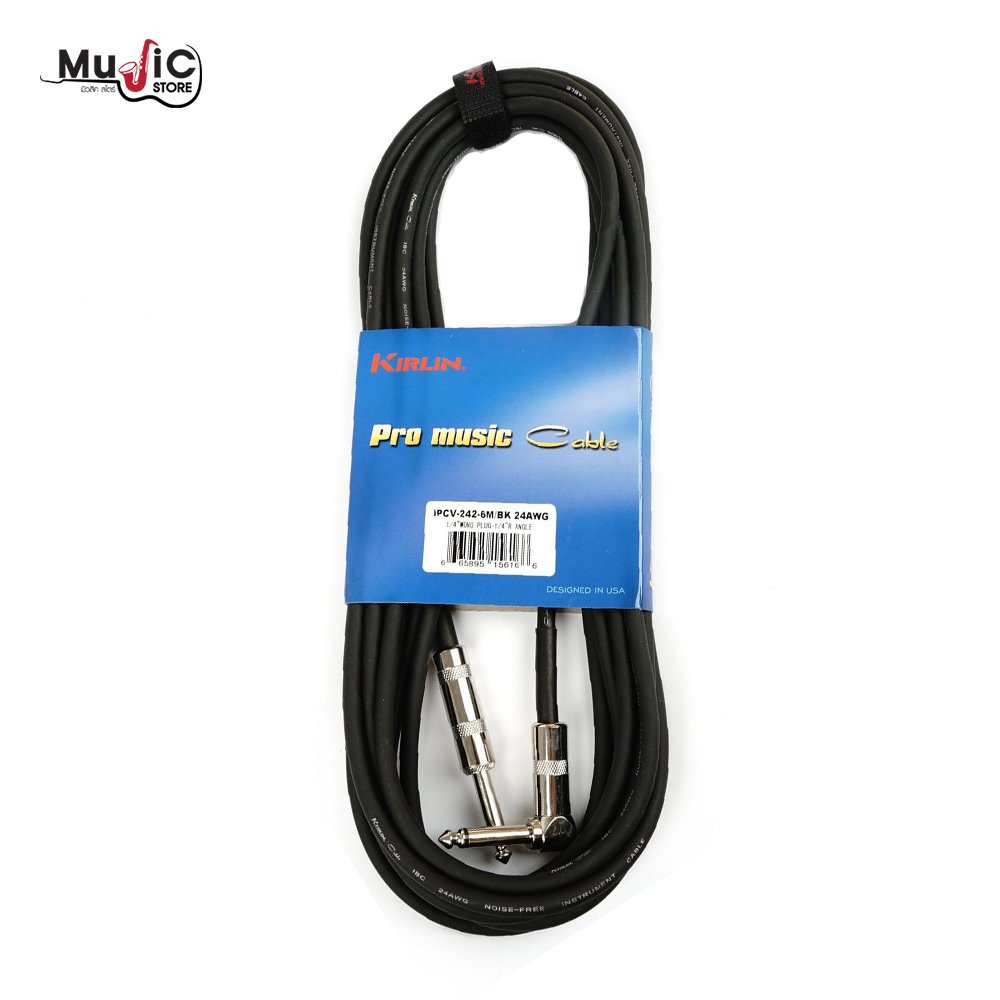 สายแจ็ค Kirlin IPCV-242 ยาว 3 เมตร สายเริ่มต้นสำหรับซ้อมกีตาร์ที่บ้าน