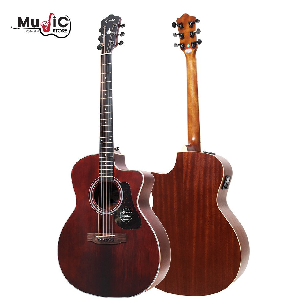 Mantic GA10SCE  Solid Top Acoustic Electric Guitar