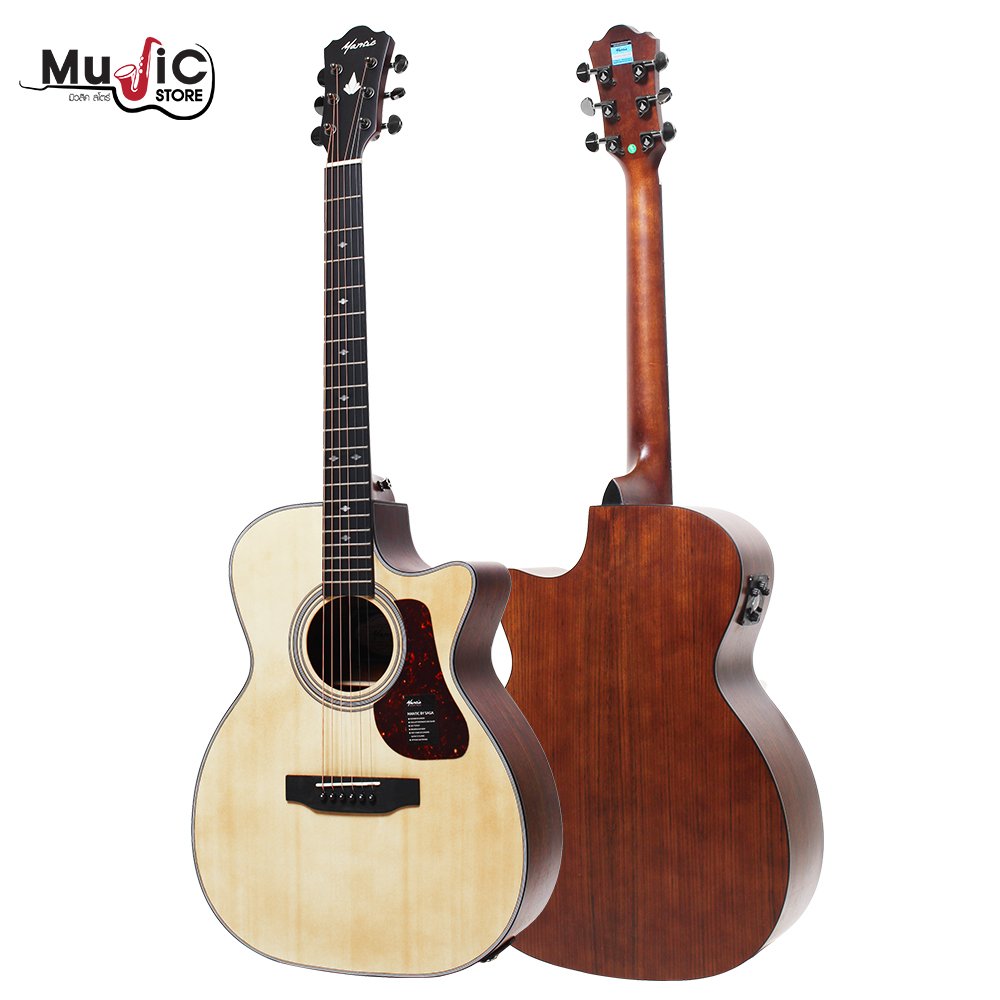Mantic OM370CE  Acoustic Electric Guitar