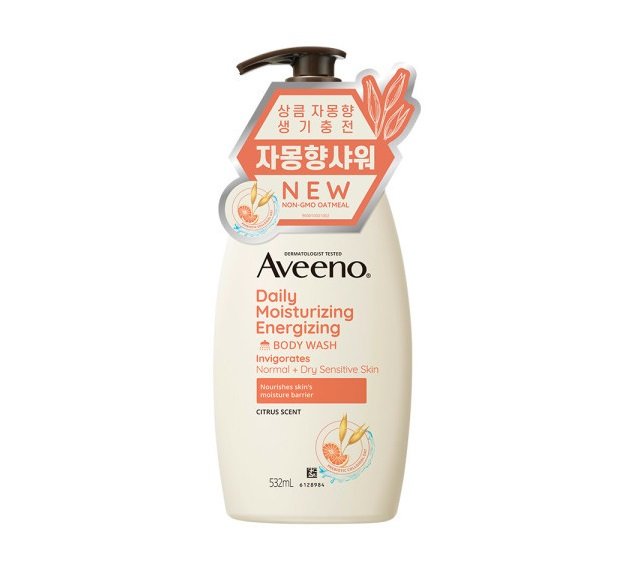 Aveeno Energizing Body Wash 532ml