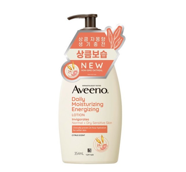 Aveeno Energizing Moisturizing Lotion 354ml