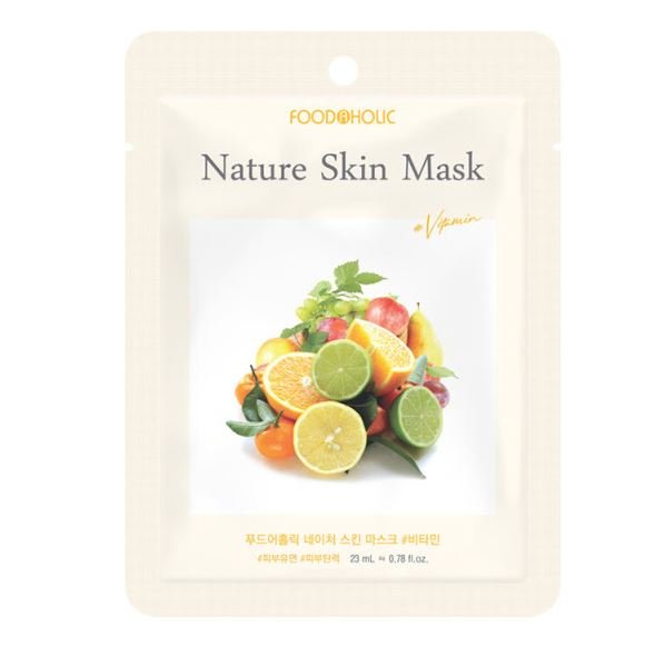 Food A Holic Nature Skin Mask [Vitamin] 23mlx10ea