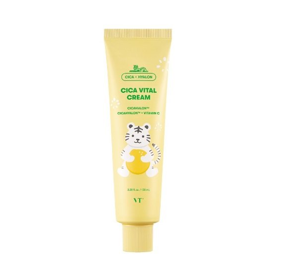 VT cosmetics Cica Vital Cream 100ml (Tiger-Edition) - testerkorea