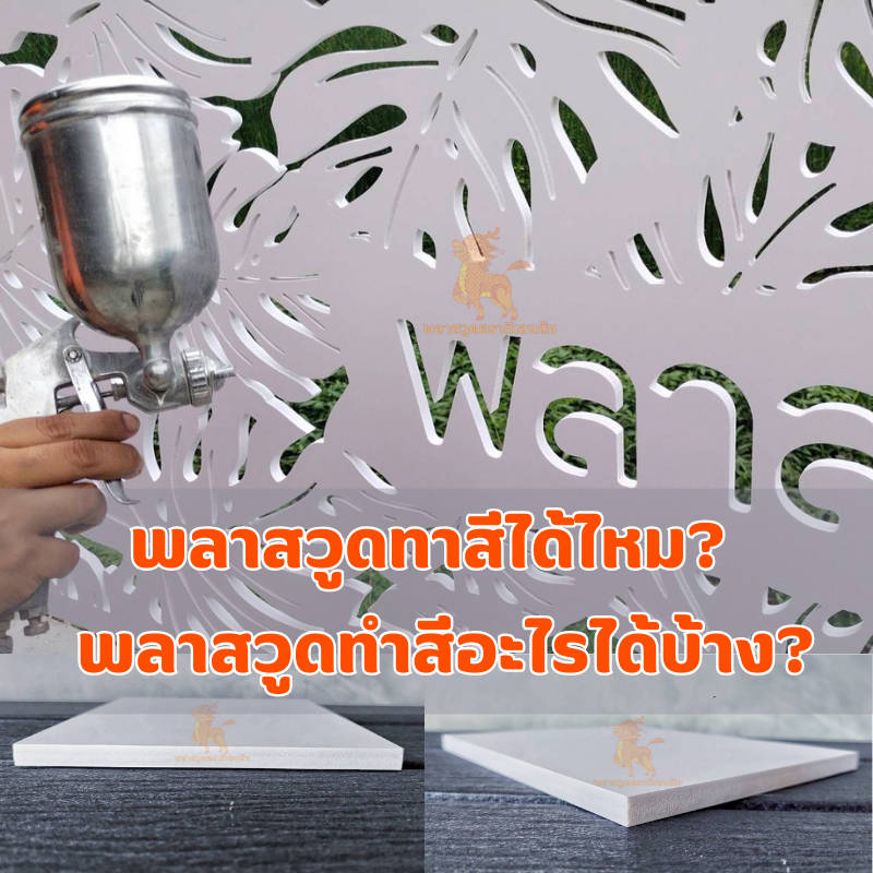 พลาสวูดทาสีได้ไหม? พลาสวูดทำสีอะไรได้บ้าง?