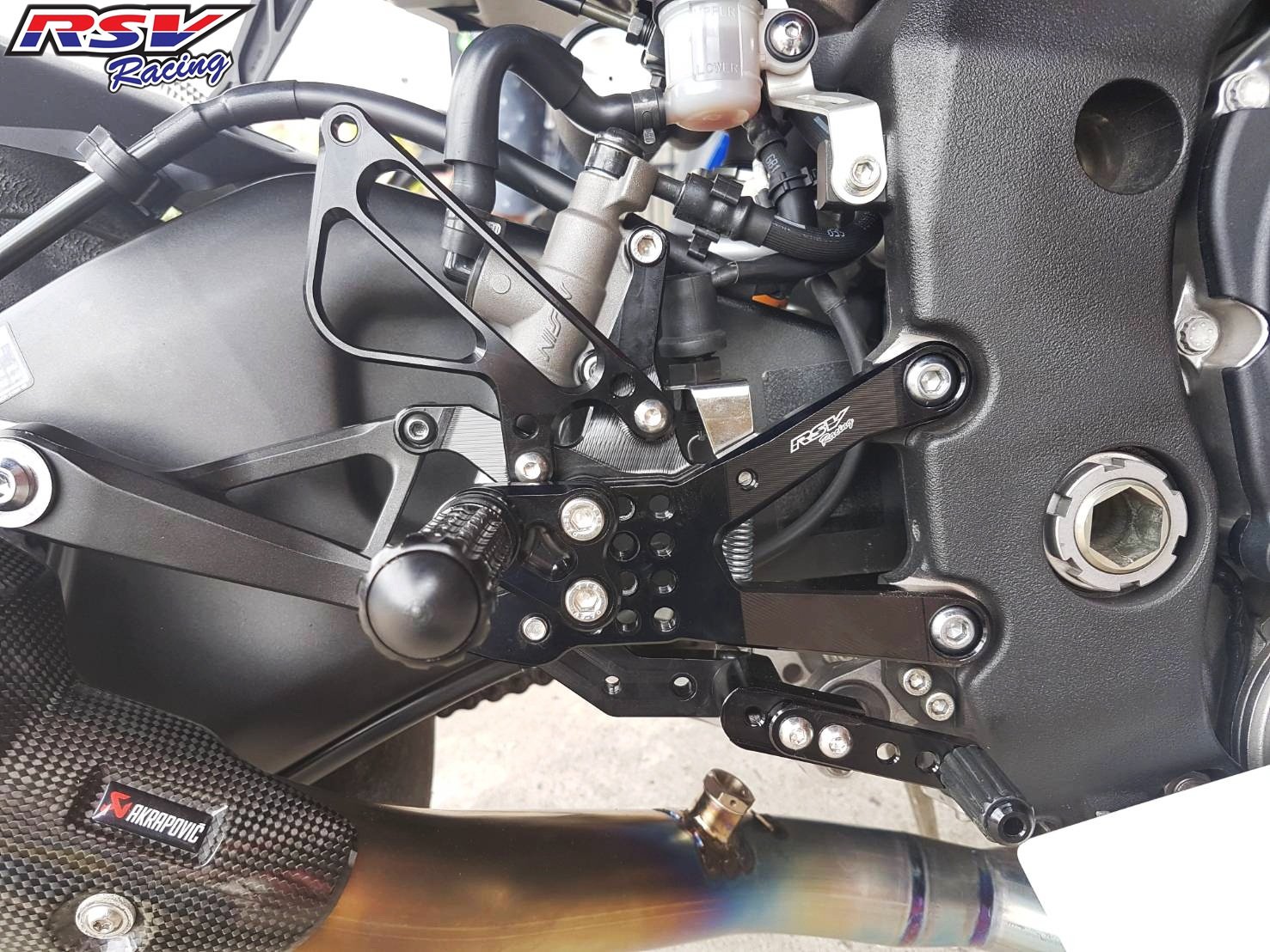 Rearset adjustable Yamaha R1 -2015 - rsvracing
