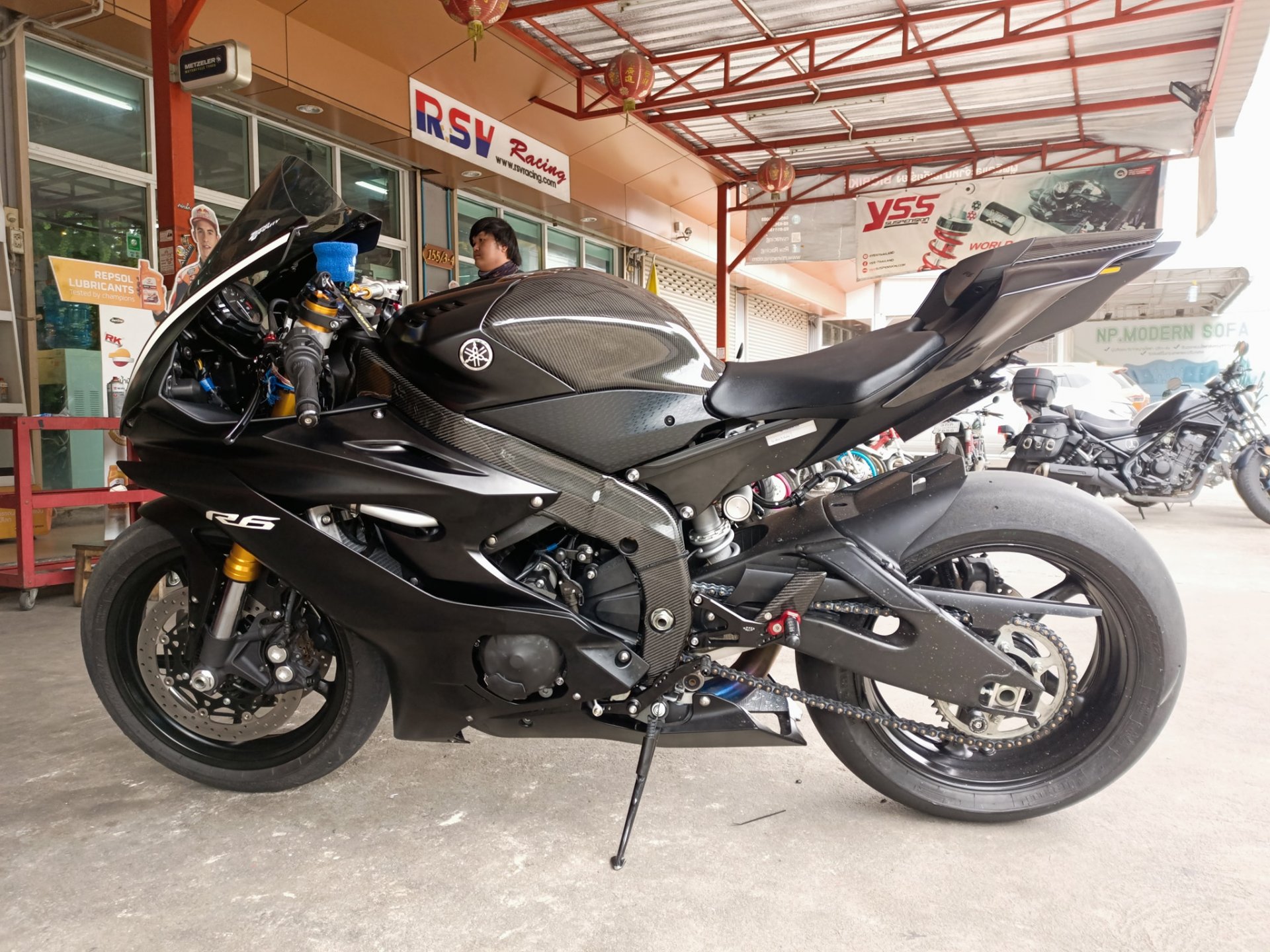 2020 R6 Rear Rearset R6-17 3D