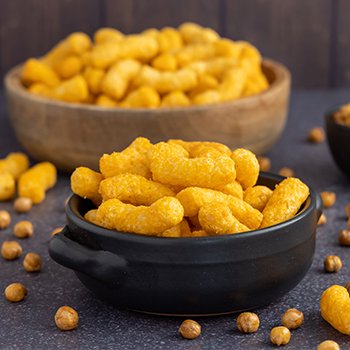 แนวทางการผลิตขนมขบเคี้ยวเพื่อสุขภาพด้วยกระบวนการเอ็กซ์ทรูชัน Smart Production of Snacks through the Extrusion Process แนวทางการผลิตขนมขบเคี้ยวเพื่อสุขภาพด้วยกระบวนการเอ็กซ์ทรูชัน Smart Production of Snacks through the Extrusion Process