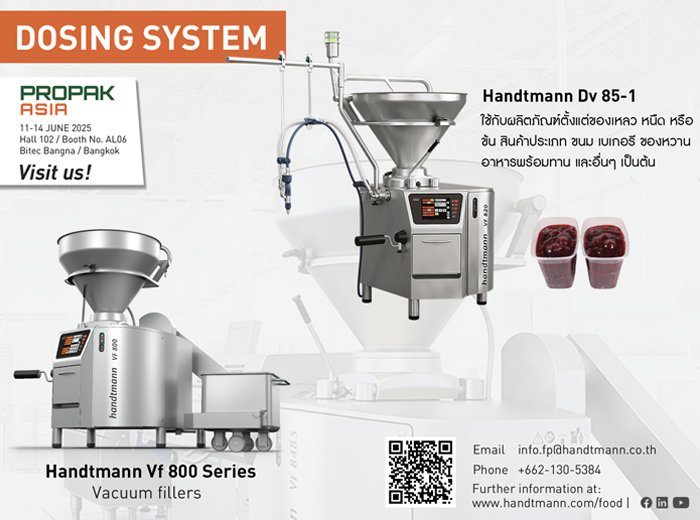 Precision Meets Performance Dosing System by Handtmann - foodfocusupdate