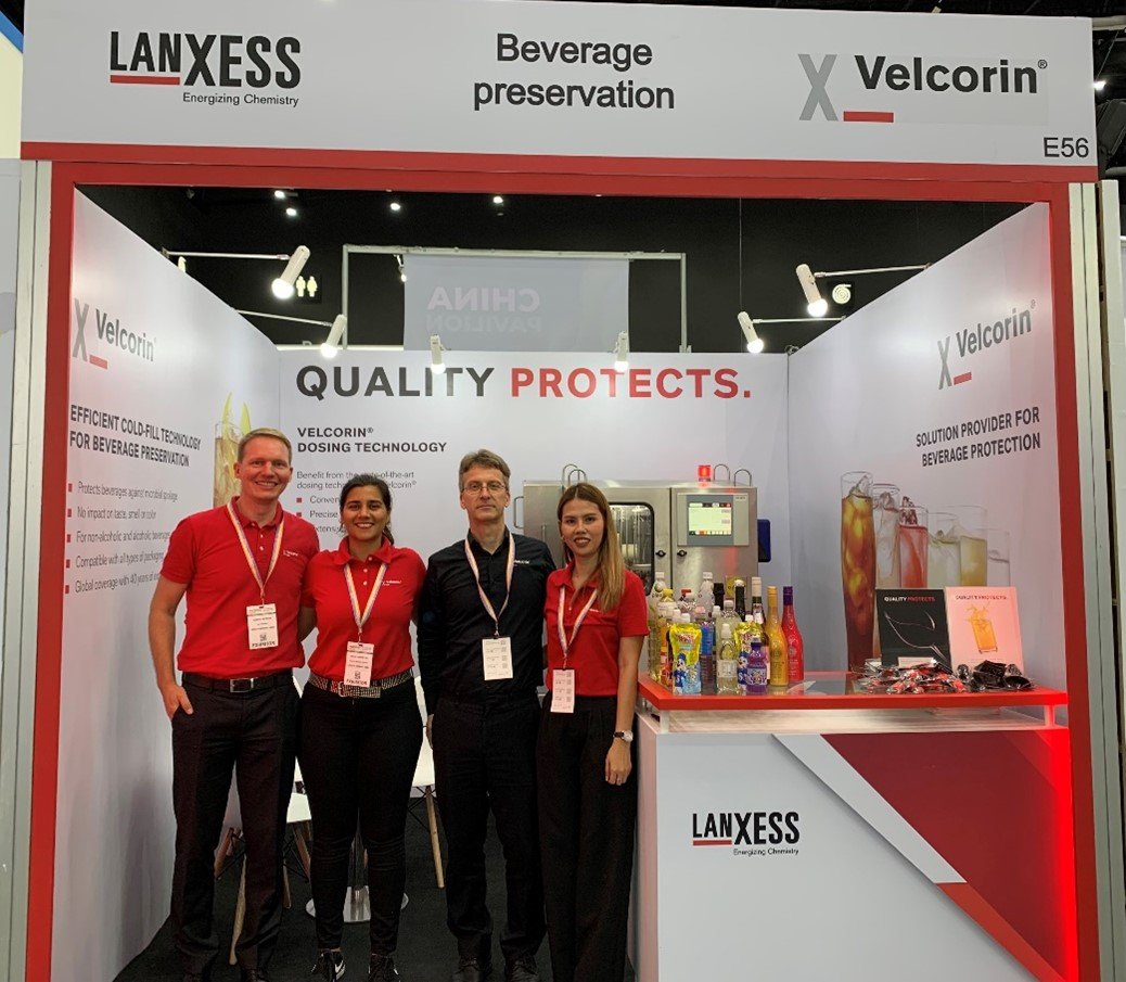 LANXESS พร้อมนำเสนอเทคโนโลยีการเติมความเย็นเวลโคริน (Velcorin®)  เพื่อตอบโจทย์ความยั่งยืนแก่ผู้ผลิตเครื่องดื่มในประเทศไทย LANXESS พร้อมนำเสนอเทคโนโลยีการเติมความเย็นเวลโคริน (Velcorin®)  เพื่อตอบโจทย์ความยั่งยืนแก่ผู้ผลิตเครื่องดื่มในประเทศไทย