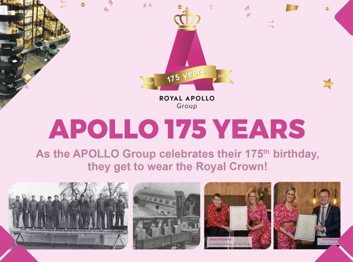 APOLLO 175 years As the APOLLO Group celebrates their 175th birthday, they get to wear the Royal Crown! APOLLO 175 years As the APOLLO Group celebrates their 175th birthday, they get to wear the Royal Crown!