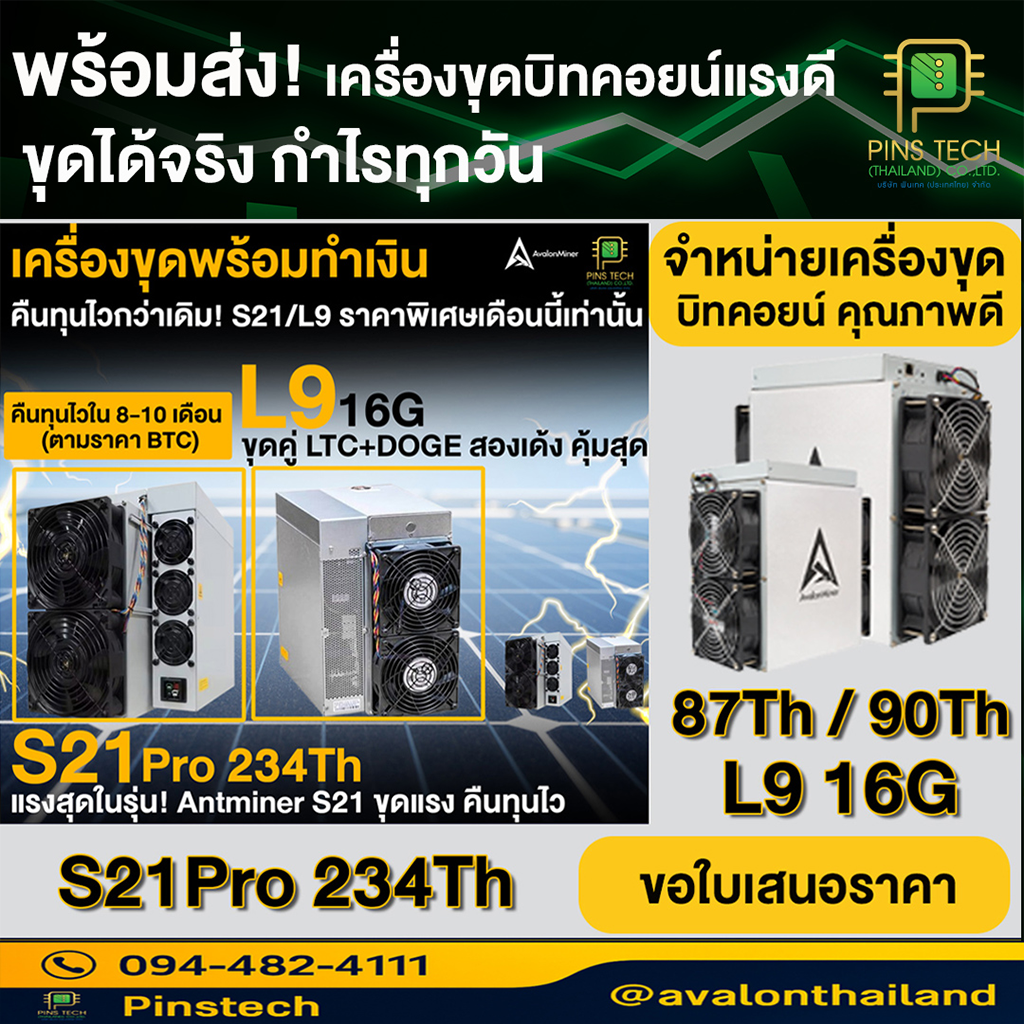ซ่อมเครื่องขุดบิทคอยน์