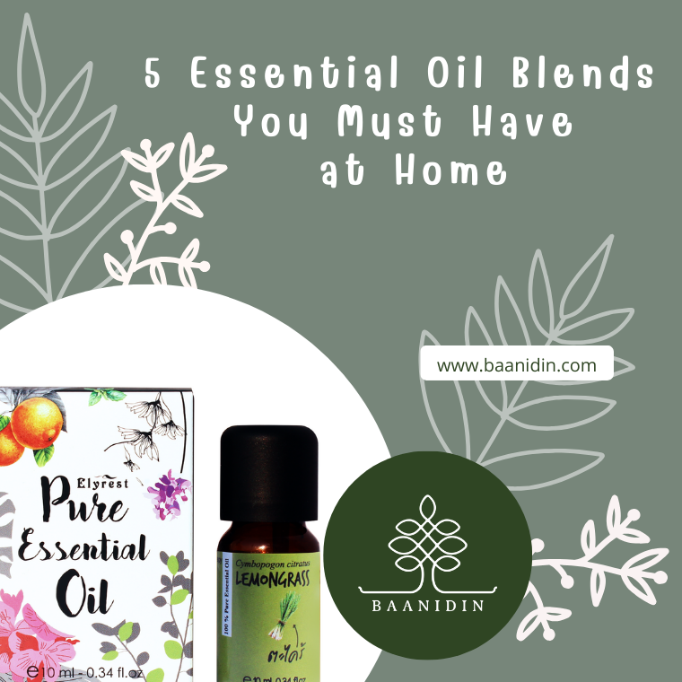 5 Essential Oil Blends You Must Have at Home 5 Essential Oil Blends You Must Have at Home