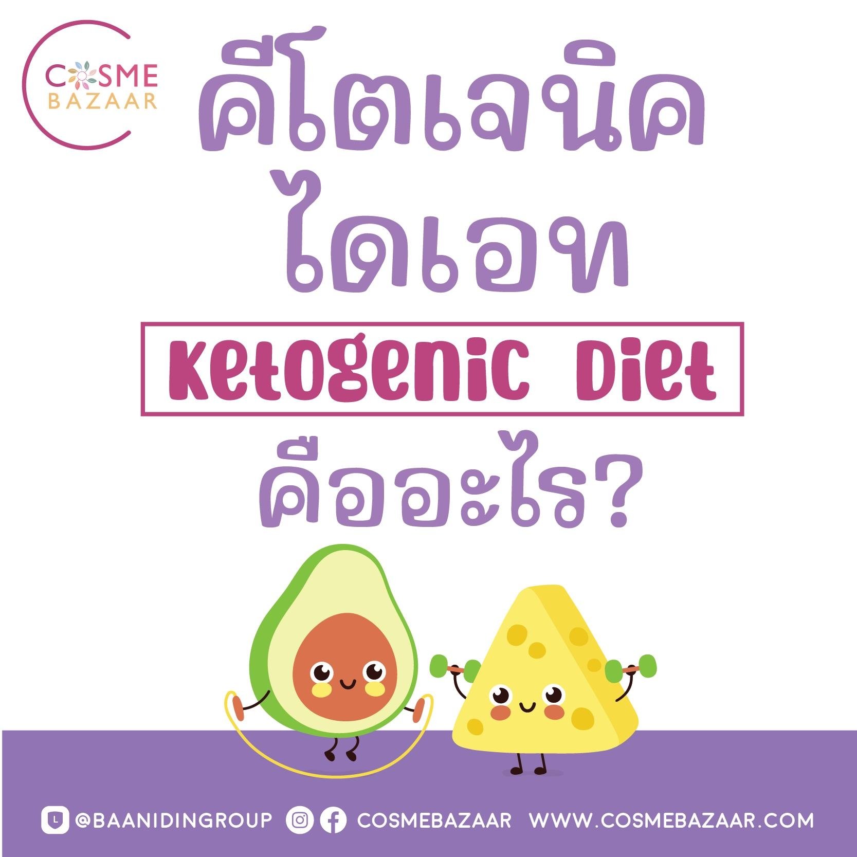 คีโตเจนิค ไดเอท (Ketogenic Diet) คืออะไร คีโตเจนิค ไดเอท (Ketogenic Diet) คืออะไร