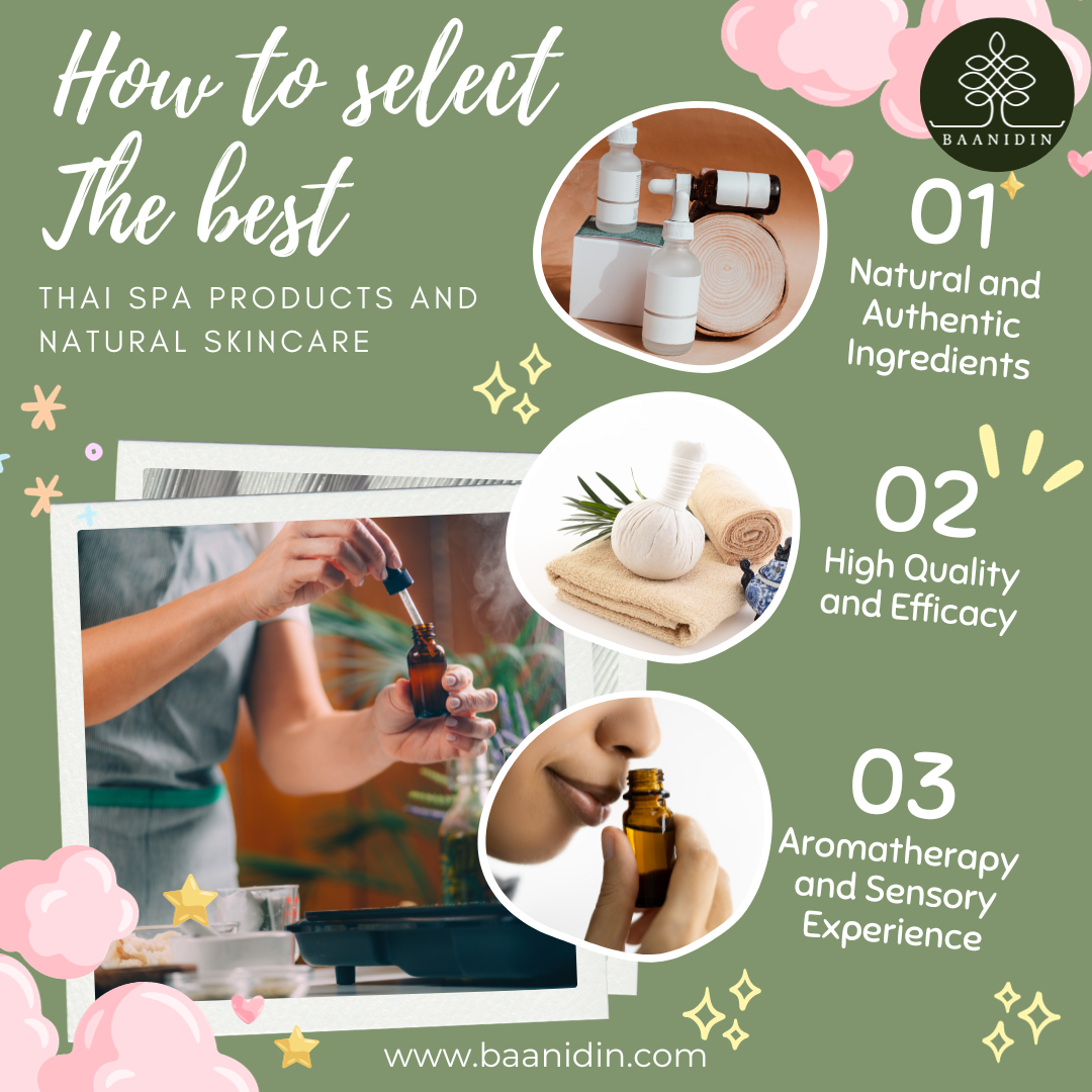 How to select the best  thai  spa products and skincare How to select the best  thai  spa products and skincare