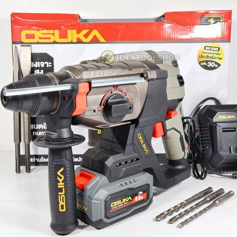[ รับประกัน 1 ปี ] ของแท้!!! สว่านโรตารี่ไร้สาย osuka ocrh852-m1 20V สกัดไร้สาย สว่าน โรตารี่ไร้สาย โรตารี่ Rotary 852