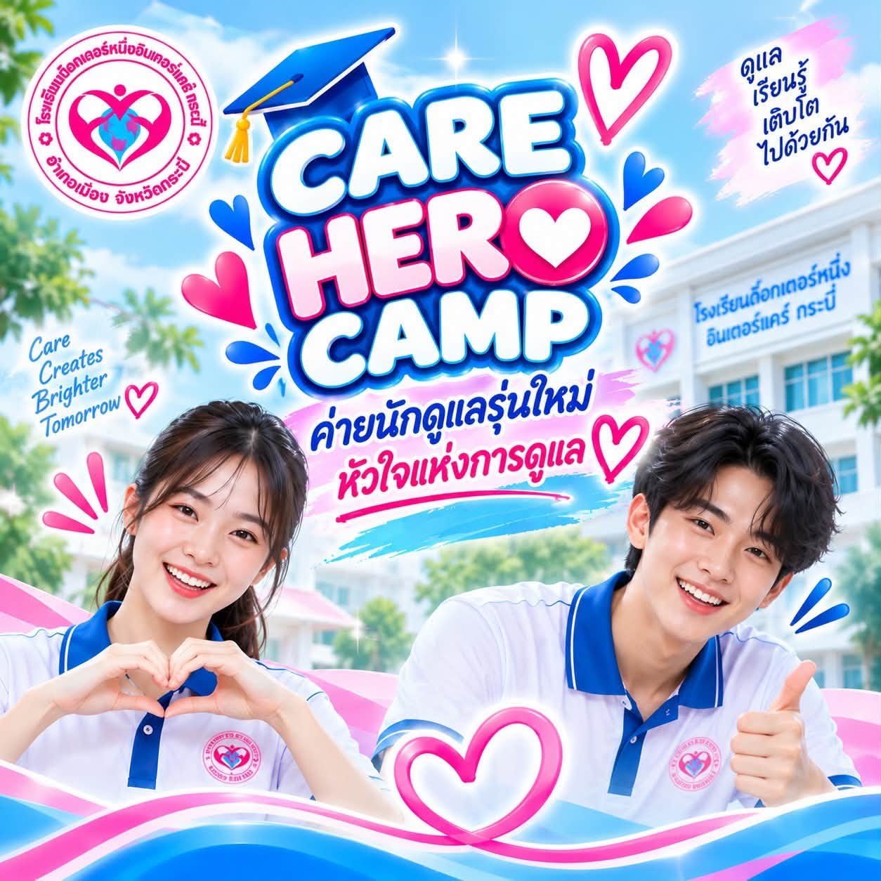 เปิดประสบการณ์ใหม่! CARE HERO CAMP ค่ายฟรีเรียนรู้ทักษะดูแลผู้สูงอายุสำหรับน้อง ๆ ม.6 และ ปวช.