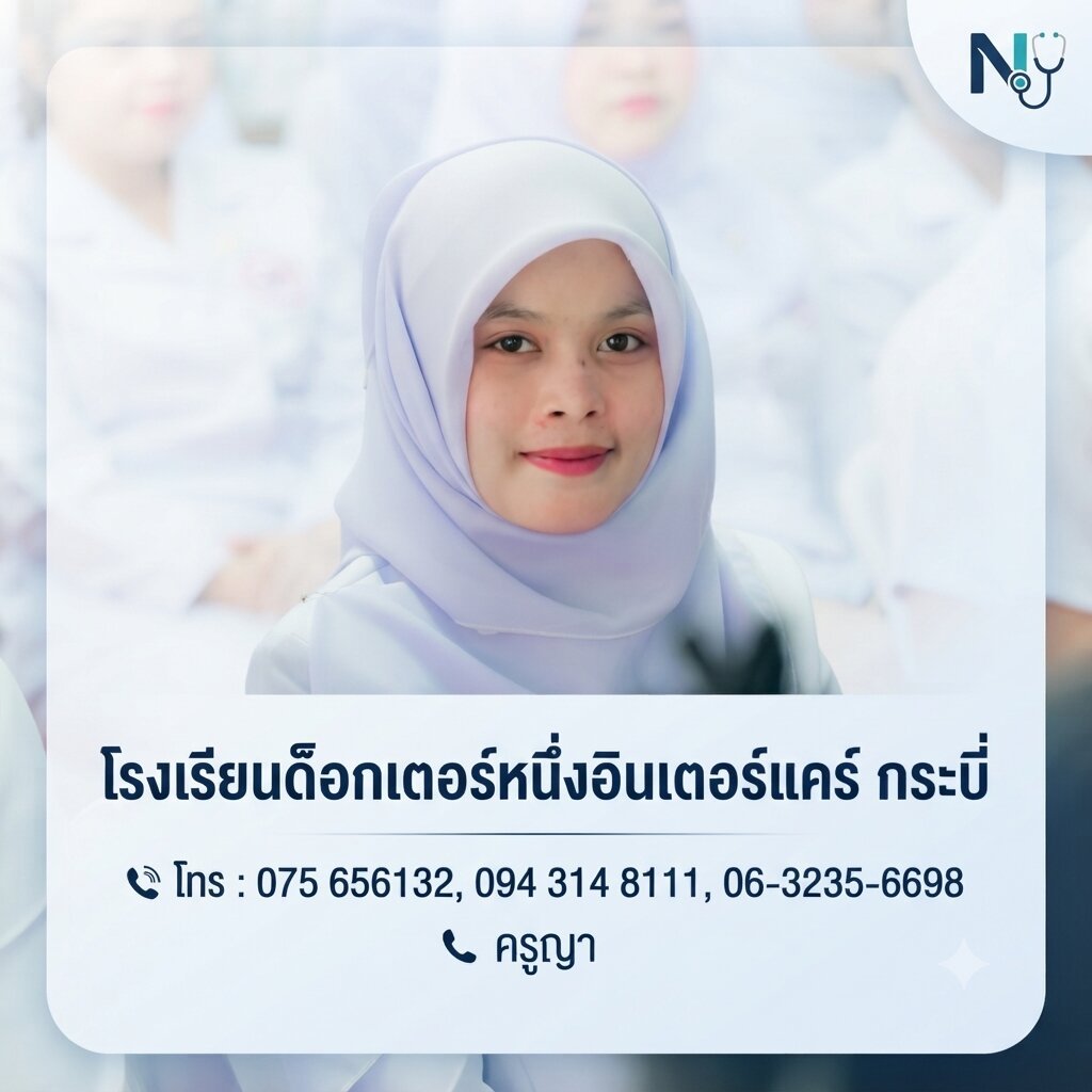 เรียนการบริบาลที่ไหนดี? ทำไม IKS ด็อกเตอร์หนึ่งอินเตอร์แคร์ กระบี่ ถึงแตกต่าง? จบแล้วมีงานทำทันที!