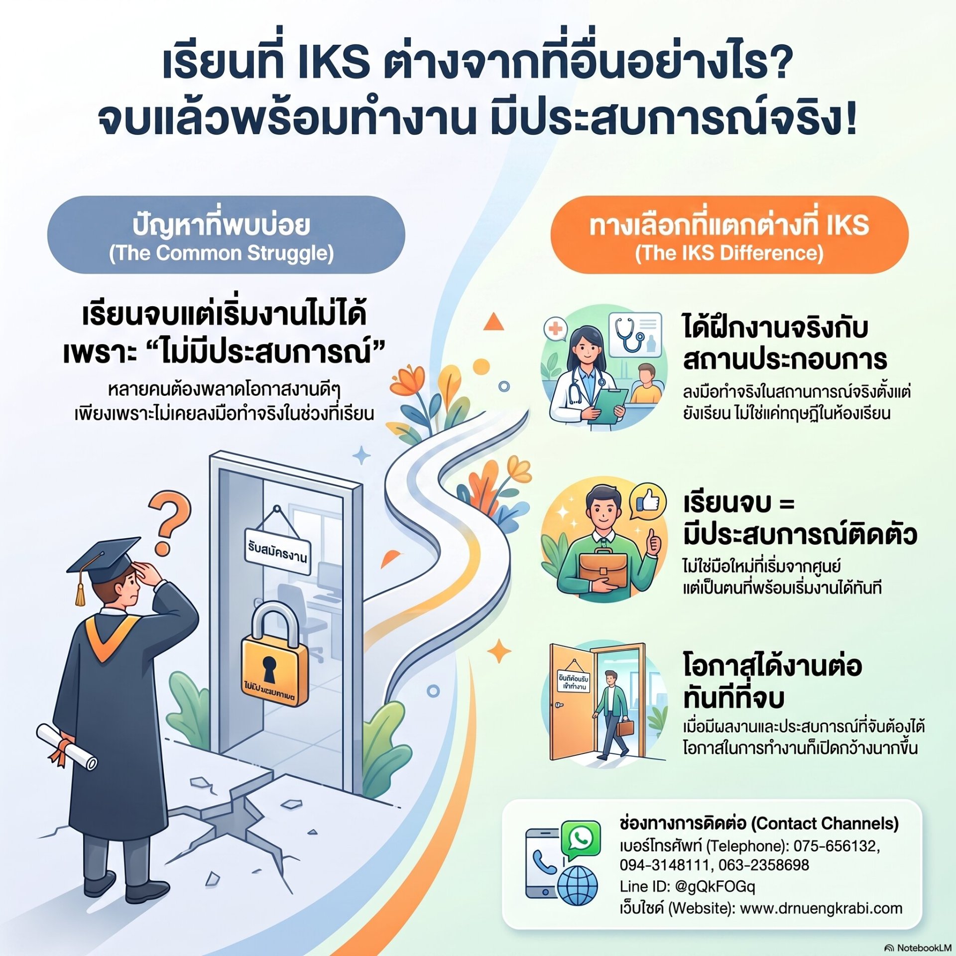  เรียนที่ไหนดี? ทำไม IKS ถึงตอบโจทย์คนอยากมีงานทำทันทีหลังเรียนจบ